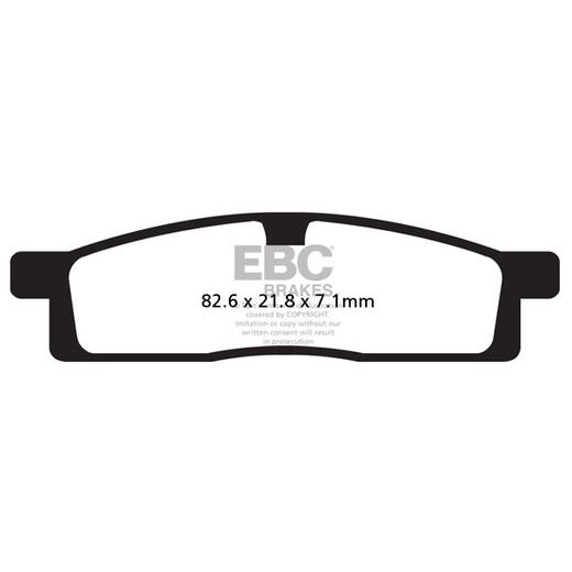 BRZDOVÉ OBLOŽENIE EBC FA119TT