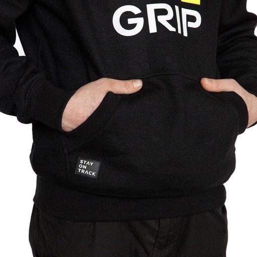 X-GRIP MIKINA S KAPUCŇOU – ČIERNA