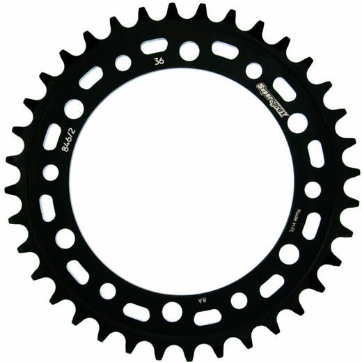 REŤAZOVÁ ROZETA SUPERSPROX RFE-846/2:36-BLK ČIERNA 36 ZUBOV,520