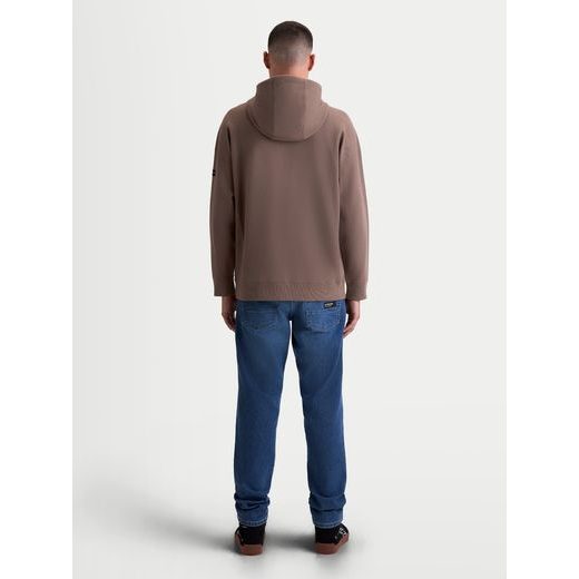 ALPINESTARS CAMINO TEXTURED OVERSIZED HOODIE – VOĽNOČASOVÁ MOTO MIKINA (SVETLO HNEDÁ)