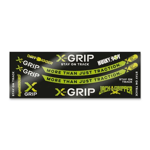 X-GRIP STICKER KIT