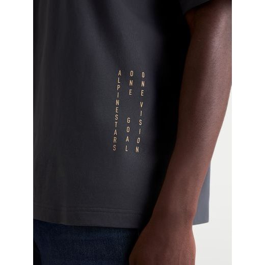 ALPINESTARS CHALK OVERSIZED CSF – VOĽNOČASOVÉ MOTO TRIČKO (TMAVO SIVÁ)