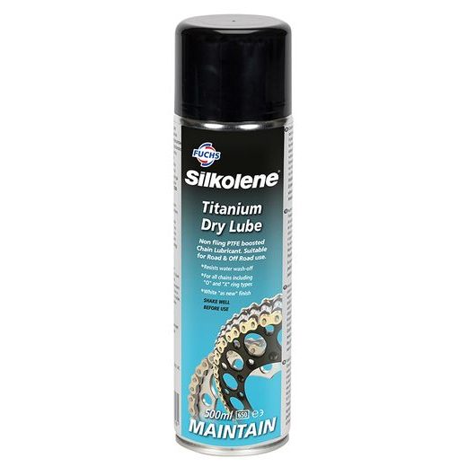 SPREJ NA REŤAZ SILKOLENE TITANIUM DRYLUBE SP 0,5 L