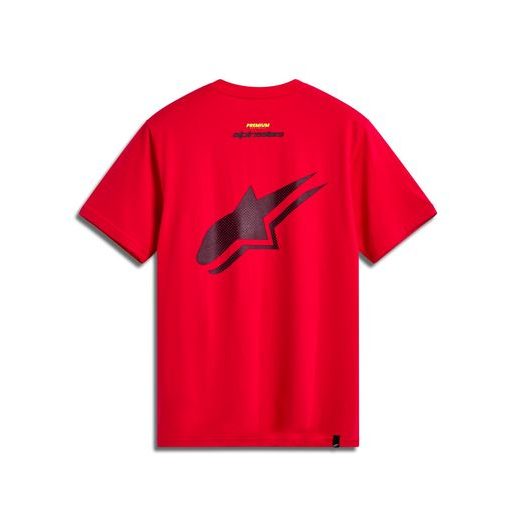 ALPINESTARS FORMULA CSF – VOĽNOČASOVÉ MOTO TRIČKO (ČERVENÁ)