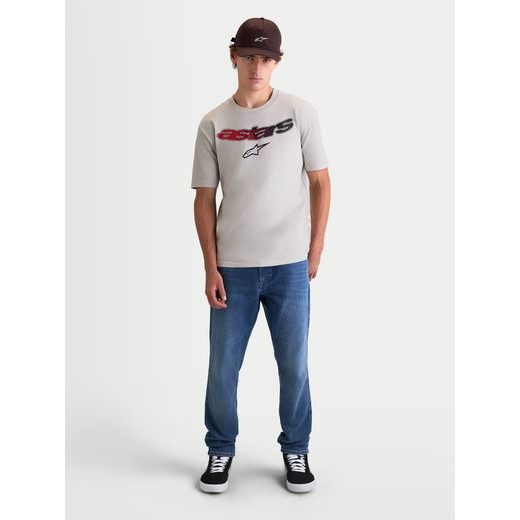 ALPINESTARS ELLIPTOGRIT CSF – VOĽNOČASOVÉ MOTO TRIČKO (SIVÁ)