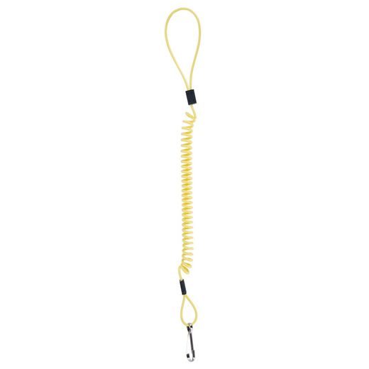 PRIPOMÍNAČ KOTÚČOVÉHO ZÁMKU MINDER CABLE, OXFORD (REFLEXNÉ ŽLTÝ, PRIEMER LANKA 4 MM, 1 KS, BALENÝ SÁČKU SA ZDRHOVADLEM)