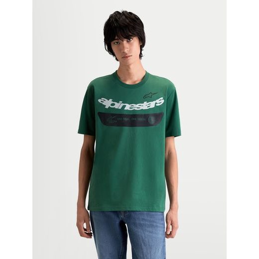 ALPINESTARS SINGULAR CSF – VOĽNOČASOVÉ MOTO TRIČKO (ZELENÁ)