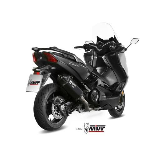 VÝFUK KOMPLETNÝ 2X1 MIVV SPEED EDGE Y.061.LRB OCEĽOVO ČIERNA