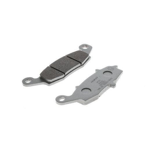 BRZDOVÉ DOŠTIČKY, NISSIN (SEMI-METALICKÁ ZMES) 2 KS V BALENÍ