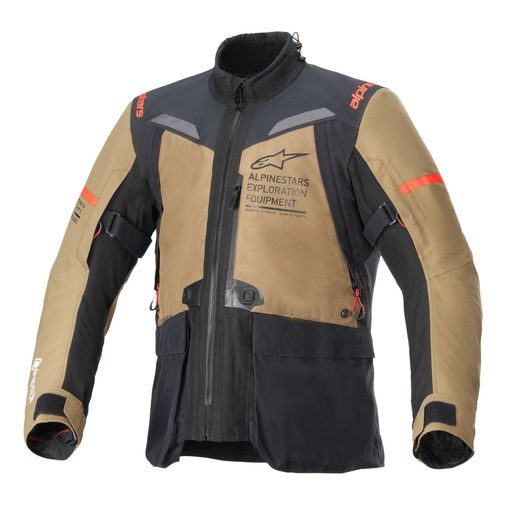 ALPINESTARS ST-7 GORE-TEX – MOTOCYKLOVÁ BUNDA NA CESTNÚ JAZDU (HNEDÁ/ČIERNA) 2024