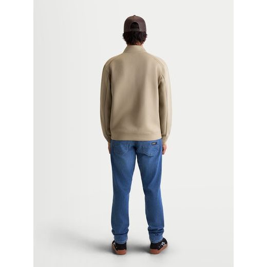ALPINESTARS APERA HALF-ZIP – VOĽNOČASOVÁ MOTO MIKINA (PIESKOVÁ)