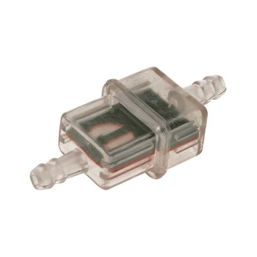PALIVOVÝ FILTER HRANATÝ S KOVOVÝM SITKOM, Q-TECH (PRE VNÚTORNÝ PRIEMER HADICA 5-6 MM)