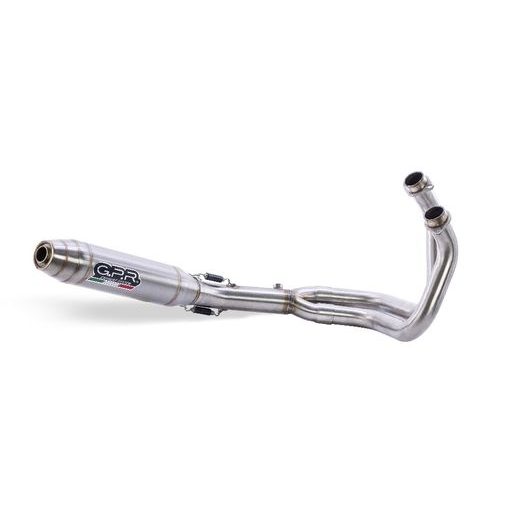 VÝFUK KOMPLETNÝ GPR DEEPTONE INOX CO.K.197.RACEDB.DE BRUSHED STAINLESS STEEL