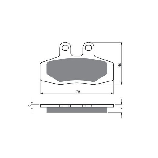 BRZDOVÉ OBLOŽENIE GOLDFREN 026 AD