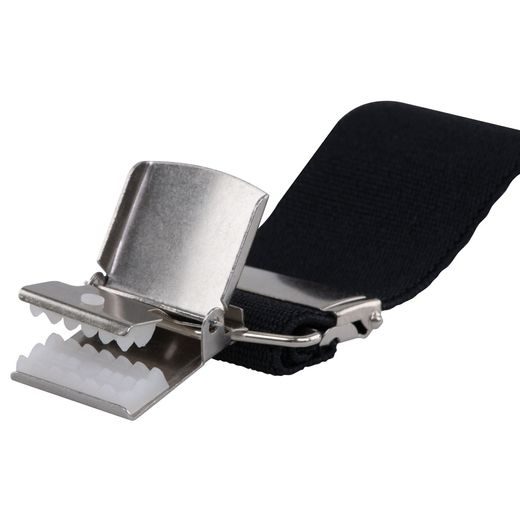 TRAKY SLIM, OXFORD (ČIERNE, ŠÍRKA 35 MM, 4 PRACKY)