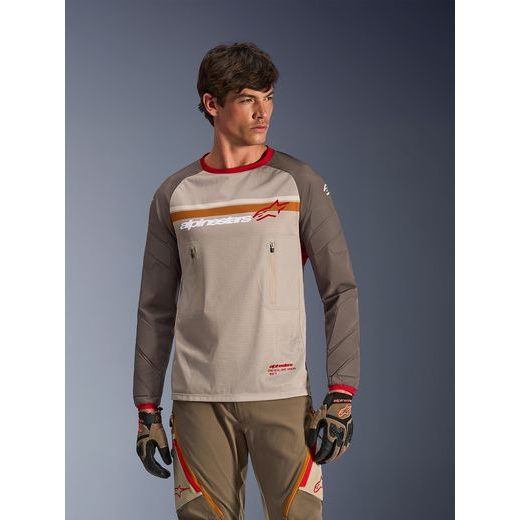 ALPINESTARS MAXDURA DUAL – MOTOKROSOVÝ DRES NA MX A ENDURO (HNEDÁ/ORANŽOVÁ) 2026