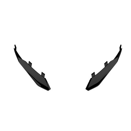 ZADNÍ SPOILER PRO PŘILBU TWIST 3, AIROH (ČERNÝ LESKLÝ)