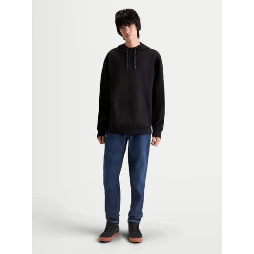 ALPINESTARS CAMINO TEXTURED OVERSIZED HOODIE – VOĽNOČASOVÁ MOTO MIKINA (ČIERNA OFF BLACK)