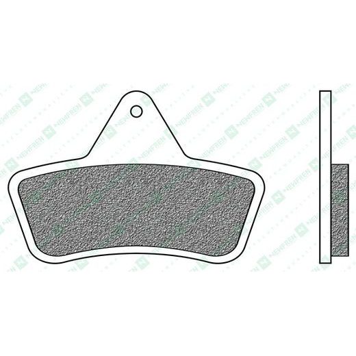BRZDOVÉ DOŠTIČKY, NEWFREN (ZMES OFF ROAD ATV SINTERED) 2 KS V BALENÍ