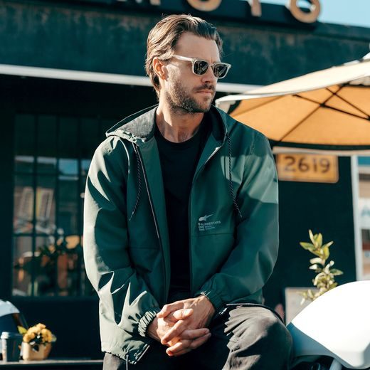 ALPINESTARS SPEEDER RESOLVE WINDBREAKER – VOĽNOČASOVÁ BUNDA (TMAVO ZELENÁ)