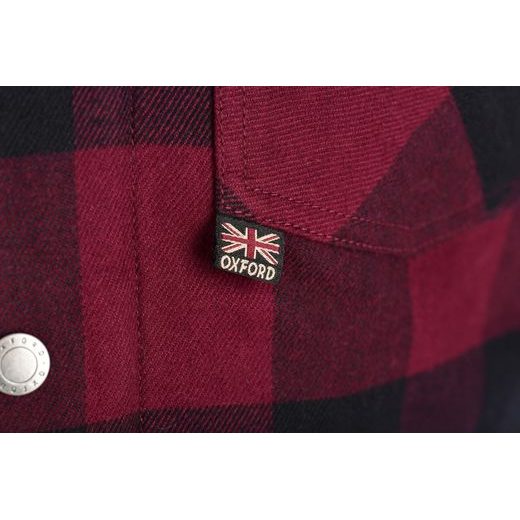 KOŠELE KICKBACK 2.0, OXFORD (ČERVENÁ/ČERNÁ)
