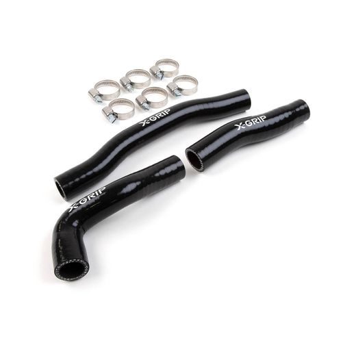 SILIKÓNOVÉ HADICE CHLADIČA X-GRIP – ČIERNA – GASGAS MC 125 (2021 - 2023) A ĎALŠIE MODELY
