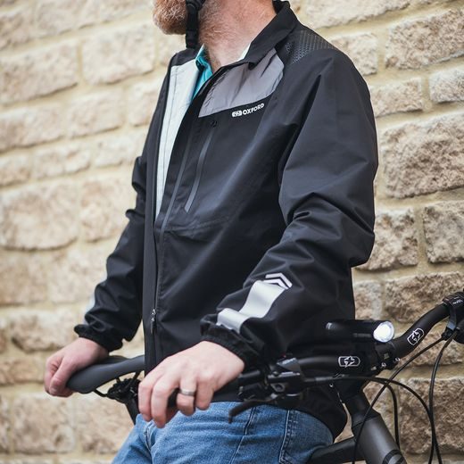 BUNDA ENDEAVOUR WATERPROOF, OXFORD (ČIERNA/SIVÁ REFLEXNÝ)