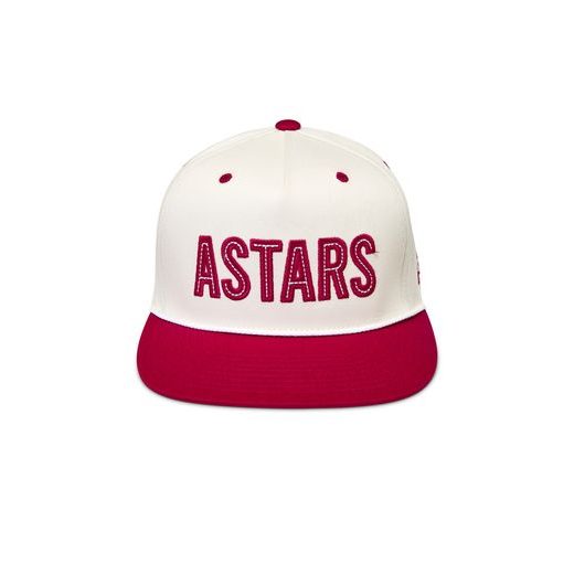 ALPINESTARS STADIUM SNAPBACK – VOĽNOČASOVÁ ŠILTOVKA (BIELA OFF WHITE/ČERVENÁ)