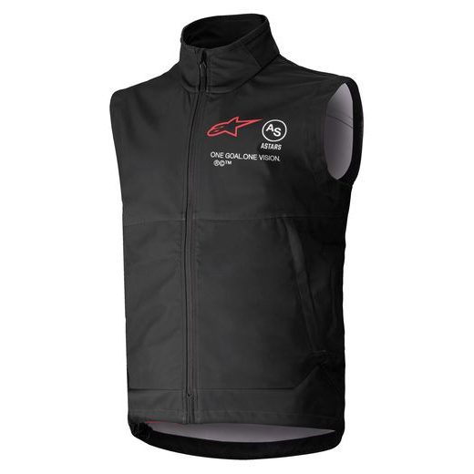 ALPINESTARS TECHSTAR SOFTSHELL – ENDURO VESTA NA MOTORKU (ČIERNA) 2025