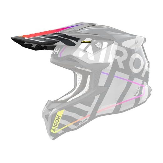 KŠILT PRO PŘILBU STRYCKER, AIROH (BRAVE - MODRO ŠEDÝ LESKLÝ)