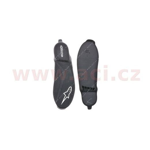 PODRÁŽKY PRE TOPÁNKY SMX 6/SMX 6 GORE TEX, ALPINESTARS (ČERNÉ/BÍLÉ, PÁR)