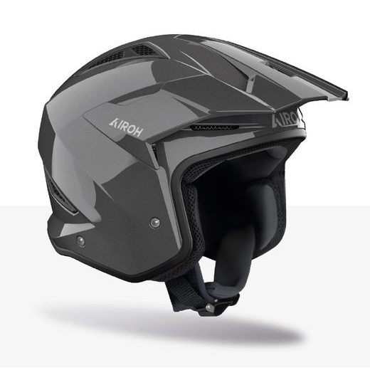 PŘILBA TRR 2 COLOR, AIROH (TMAVĚ ŠEDÁ LESKLÁ) 2025