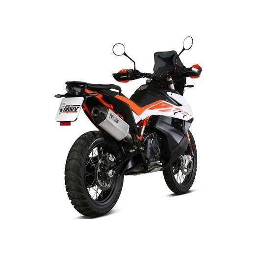 KONCOVKA VÝFUKU MIVV SPEED EDGE KT.021.LRX OCEĽ/KARBÓNOVÁ KONCOVKA