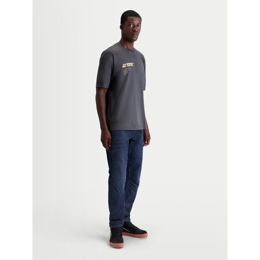 ALPINESTARS CHALK OVERSIZED CSF – VOĽNOČASOVÉ MOTO TRIČKO (TMAVO SIVÁ)