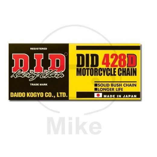 ŠTANDARDNÁ REŤAZ D.I.D D.I.D CHAIN 428 D 124 L