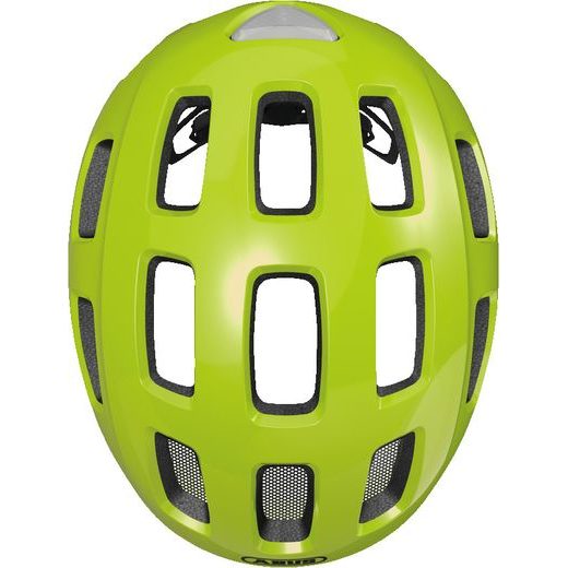 CYKLO PRILBA YOUN-I 2.0 SIGNAL YELLOW, ABUS,DETSKÁ (ŽLTÁ FLUO)