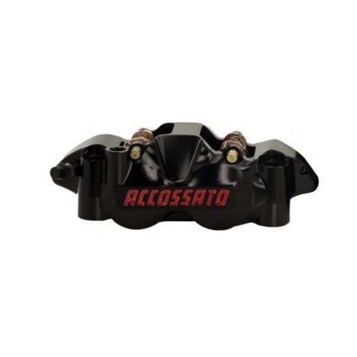 RADIAL BRAKE CALIPER ACCOSSATO CNC-WORKED MONOBLOCK 108 MM PISTONS IN TITANIUM
