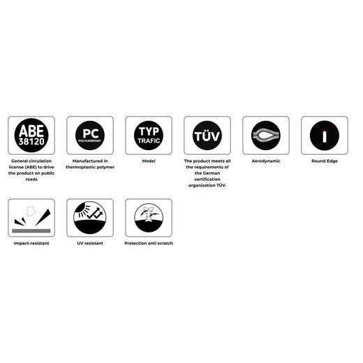 PLEXI NA MOTORKU PUIG TRAFIC 22156H DYMOVÉ