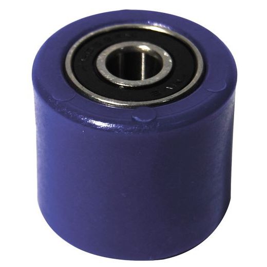 KLADKA REŤAZE UNIVERZÁLNY, RTECH (MODRÁ, VNÚTORNÝ PRIEMER 8 MM, VONKAJŠÍ PRIEMER 31 MM, ŠÍRKA 28 MM)