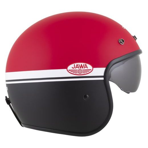 PRILBA OXYGEN 2.0 JAWA OHC, CASSIDA (ČERVENÁ MATNÁ/ČIERNA/BIELA) 2025