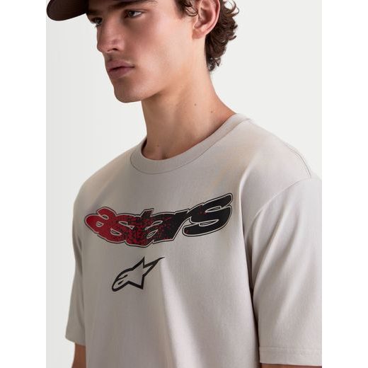 ALPINESTARS ELLIPTOGRIT CSF – VOĽNOČASOVÉ MOTO TRIČKO (SIVÁ)