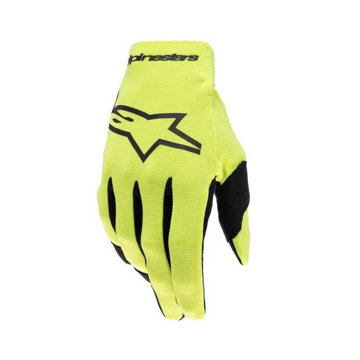 RUKAVICE RADAR, ALPINESTARS, DETSKÉ (ŽLTÁ FLUO/ČIERNA)