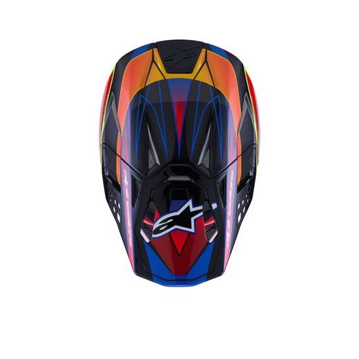 PRILBA SUPERTECH S-M10 ERA, ALPINESTARS (MODRÁ/ČERVENÁ/ŽLUTÁ FLUO) 2026