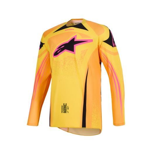 ALPINESTARS TECHSTAR NOMUR – MOTOKROSOVÝ DRES NA MX A ENDURO (ORANŽOVÁ/ŽLTÁ/RUŽOVÁ) 2026
