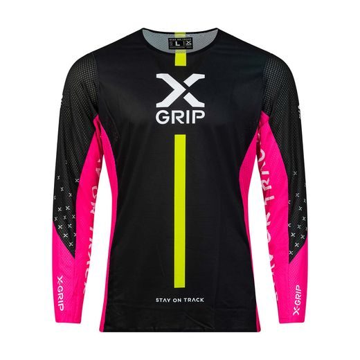 MOTOKROSOVÝ DRES X-GRIP TUNGSTEN – RUŽOVÁ