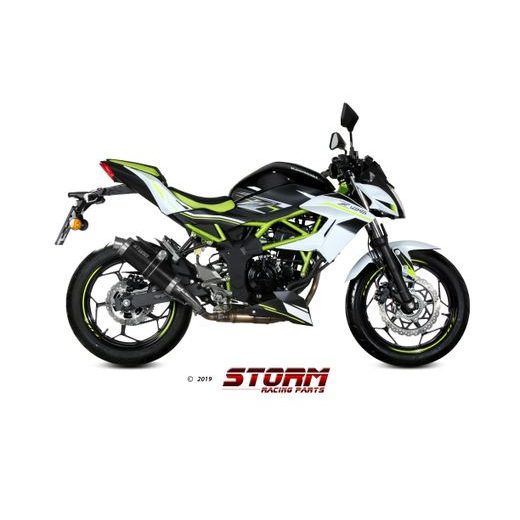 KONCOVKA VÝFUKU STORM GP K.048.LXSB OCEĽOVO ČIERNA