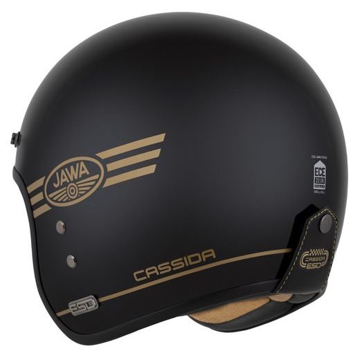 PRILBA ESO JAWA PÉRÁK, CASSIDA (ČIERNA PERLEŤ/ZLATÁ) 2024