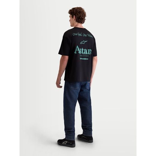 ALPINESTARS POST OVERSIZED CSF – VOĽNOČASOVÉ MOTO TRIČKO (ČIERNA)