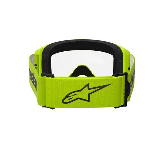 OKULIARE VISION 3 WORDMARK, ALPINESTARS (ŽLTÁ FLUO, ČÍRE PLEXI) 2025