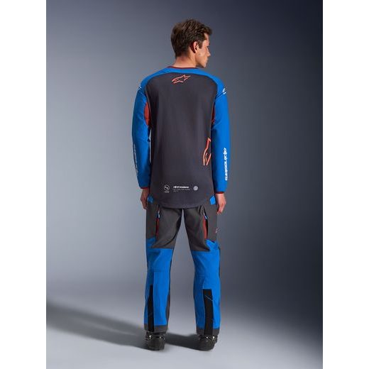 ALPINESTARS MAXDURA DUAL – MOTOKROSOVÝ DRES NA MX A ENDURO (TMAVO SIVÁ/MODRÁ/ORANŽOVÁ) 2026